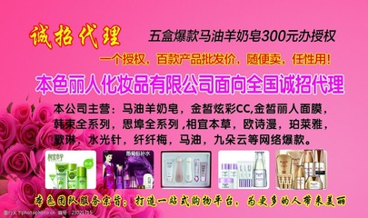 化妆品名片 开启专业批发合作之门